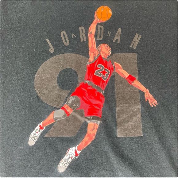 Jordan Tops - Jordan 91 Slam Dunk T-shirt Sz M